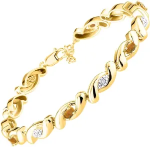Rylos Bracelets for Women 925 Silver infinity Twist Tennis Bracelet Gemstone & Diamonds Adjustable to Fit 7"-8" Wrist, 6 Gorgeous 4X3MM Jewelry for Women Friendship Bracelets