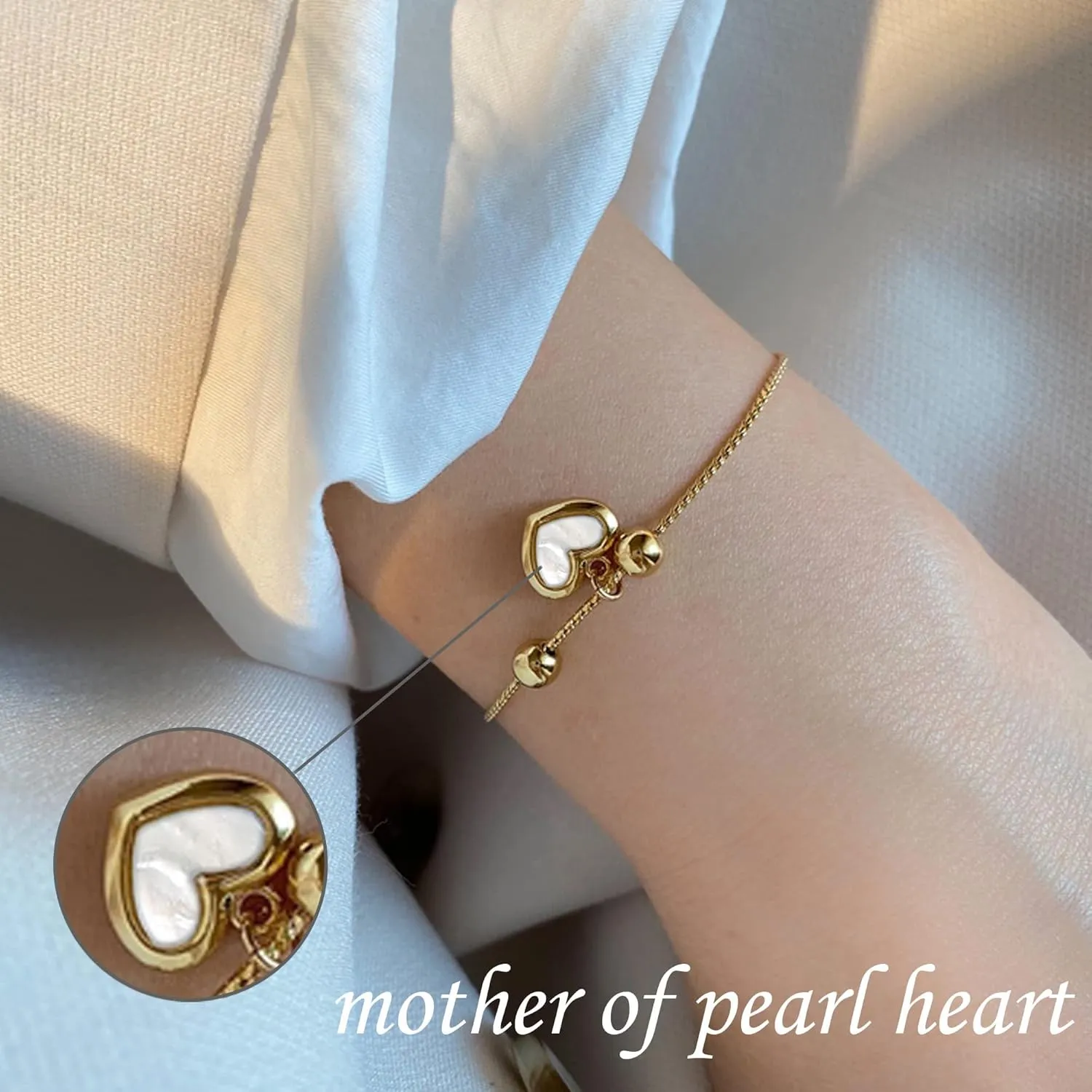 Smilebelle Graduation Gifts for Friends Girs Sisters Best Friendship Bracelets for 2/3 Sisters Bridesmaid Bracelets, Best Friend 14K Gold Adjustable Besties Matching Bracelet, Friendship Jewelry as Gifts for Friends