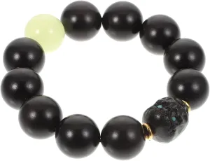 SOIMISS 1pc Ebony Bracelet Buddhist Beads Pendant Buddhist Beads Bracelets Ebony Jewelry Buddhist Chain Wood
