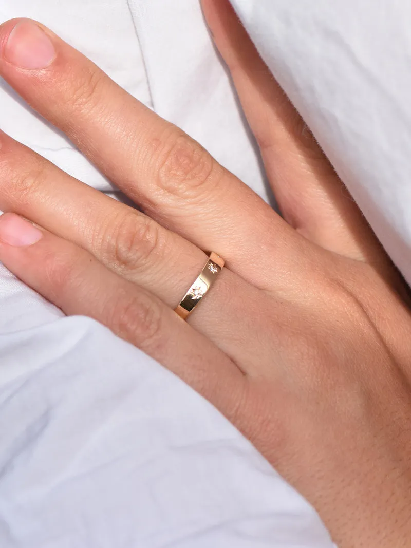 Stella Ring - 9k Gold