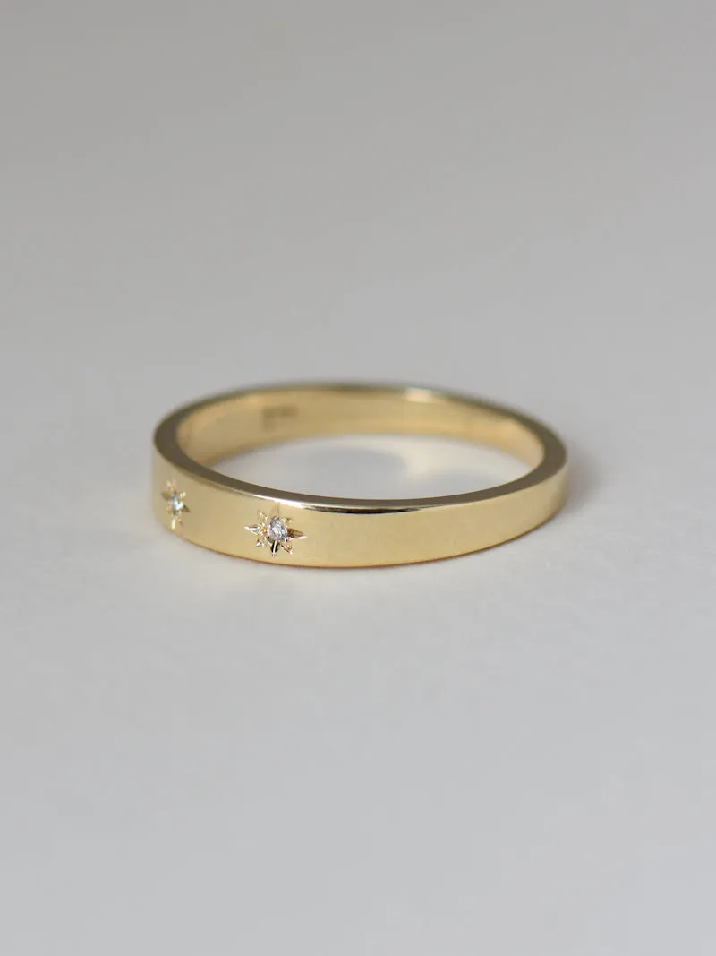 Stella Ring - 9k Gold