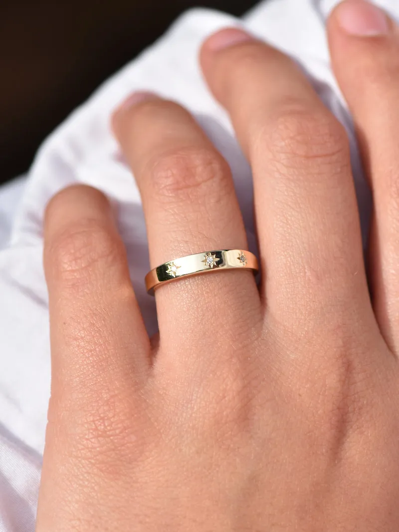 Stella Ring - 9k Gold