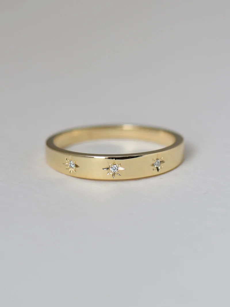 Stella Ring - 9k Gold