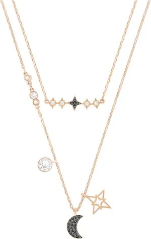 SWAROVSKI Symbolic Jewelry Collection, Blue Crystals, Black Crystals, Clear Crystals