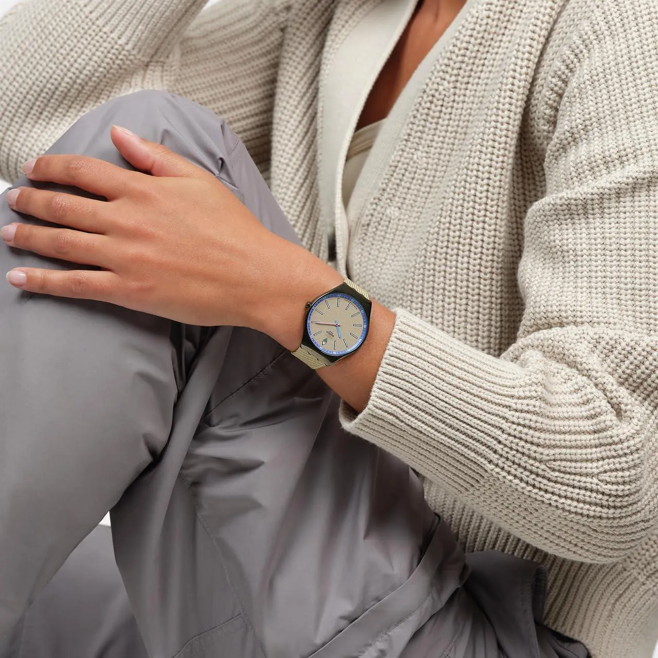 Swatch Unisex Stainless Steel Quartz Watch