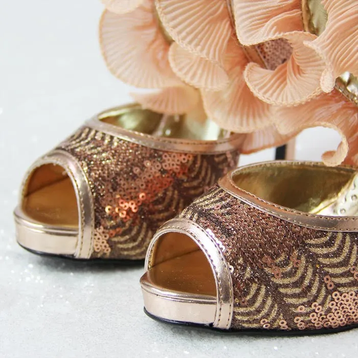 Tidings Ruffle Party Shoes