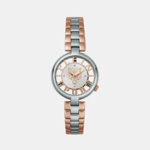 Tiger Luxe Women Silver Analog Stainless Steel Watch PSMBA0423