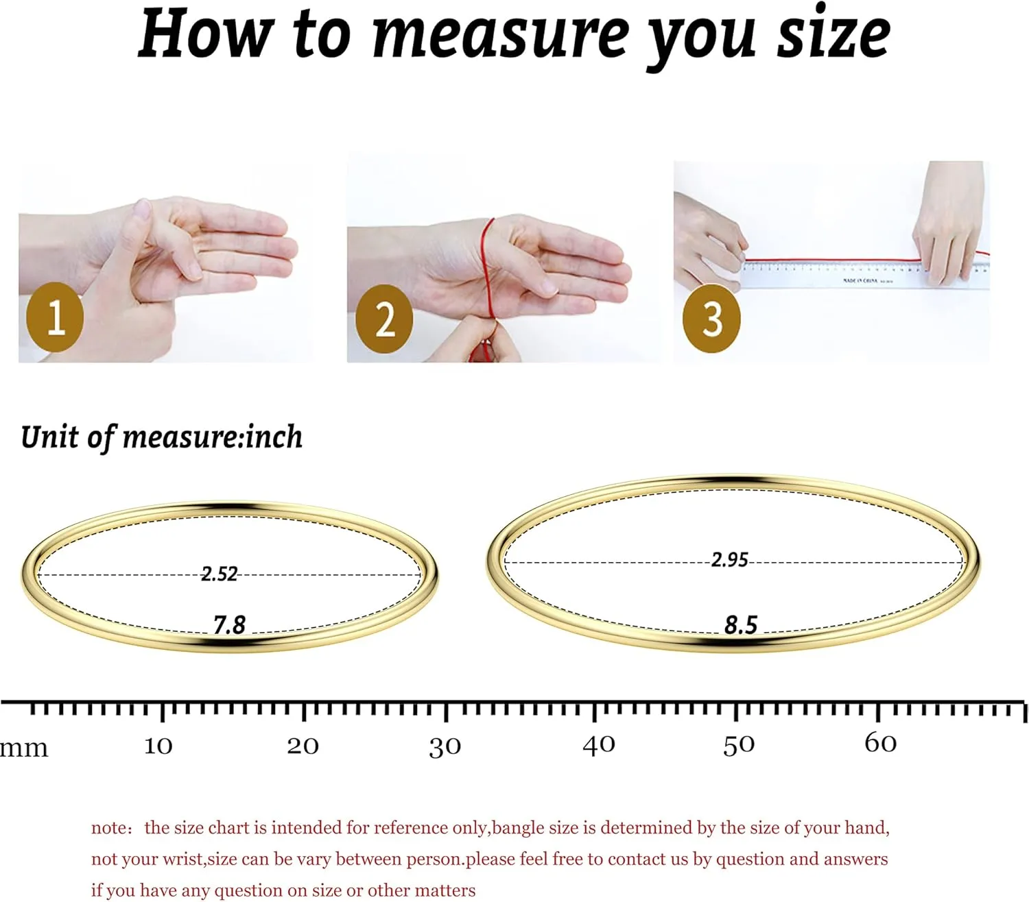 YADOCA 3mm 14K Gold Plated Bracelet Stainless Steel Glossy Thin Round Bangle Bracelet for Women Oval Solid Stackable Bracelets Set